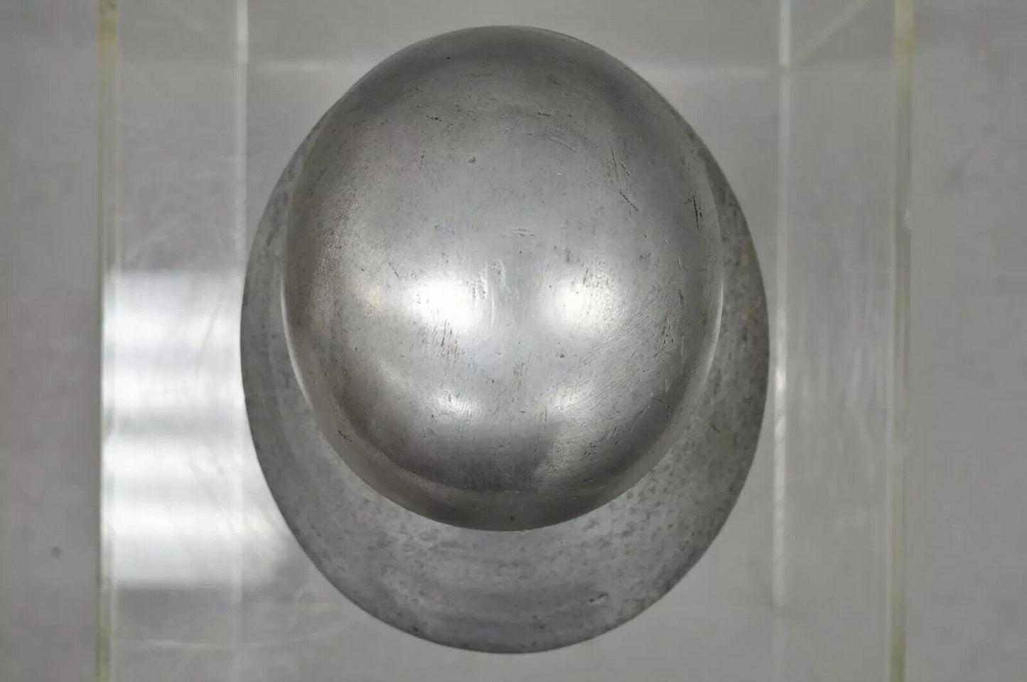 Vintage Vogue New York Aluminum 22 450 Woman's Hat Block Mold Form Millinery D