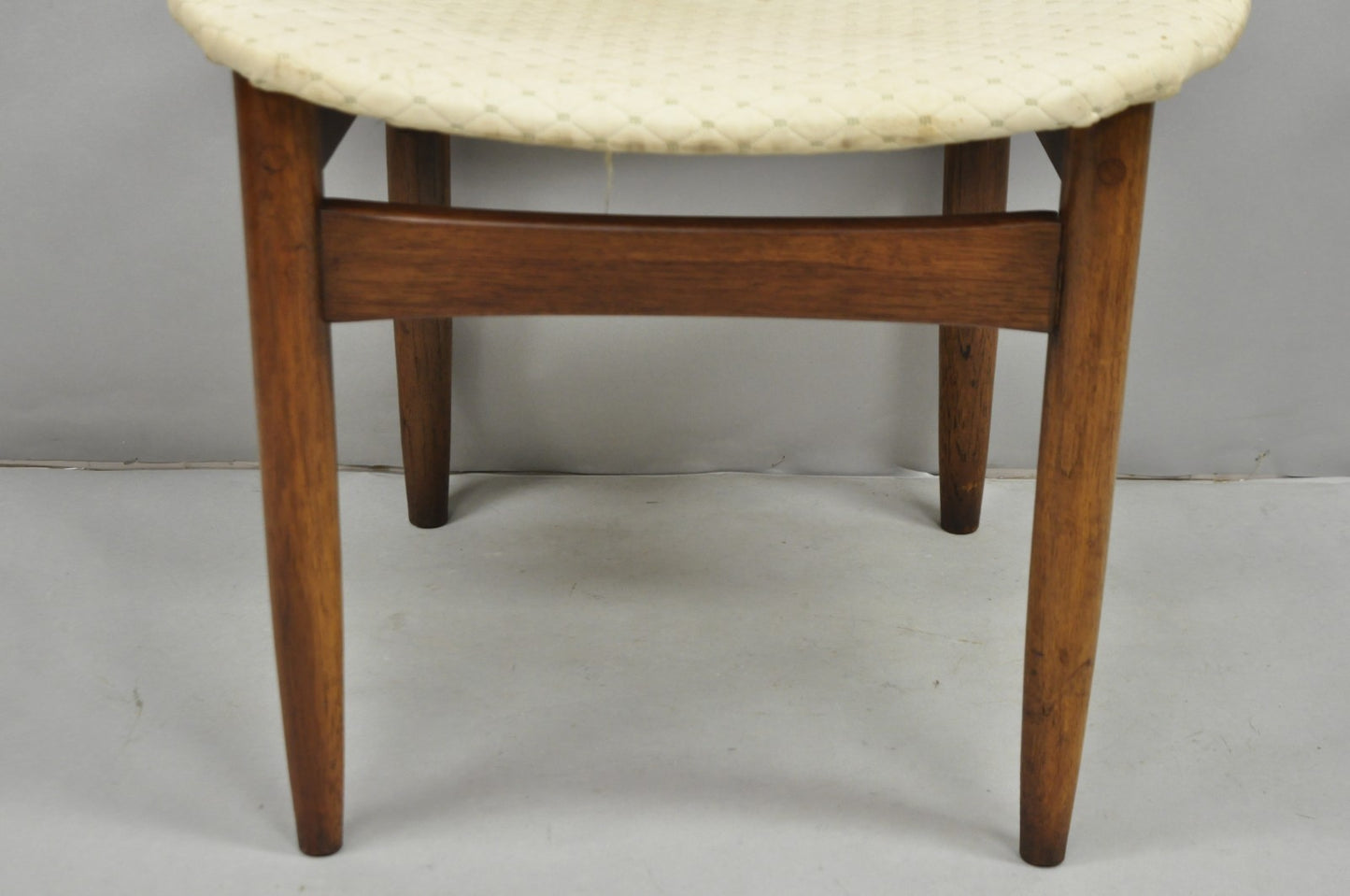 Vintage Lane Perception Mid Century Modern Walnut Dining Side Chair