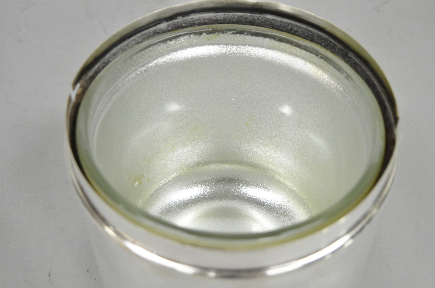 Vintage Fisher Mid Century Modern Art Deco Silver Plated Lidded Ice Bucket