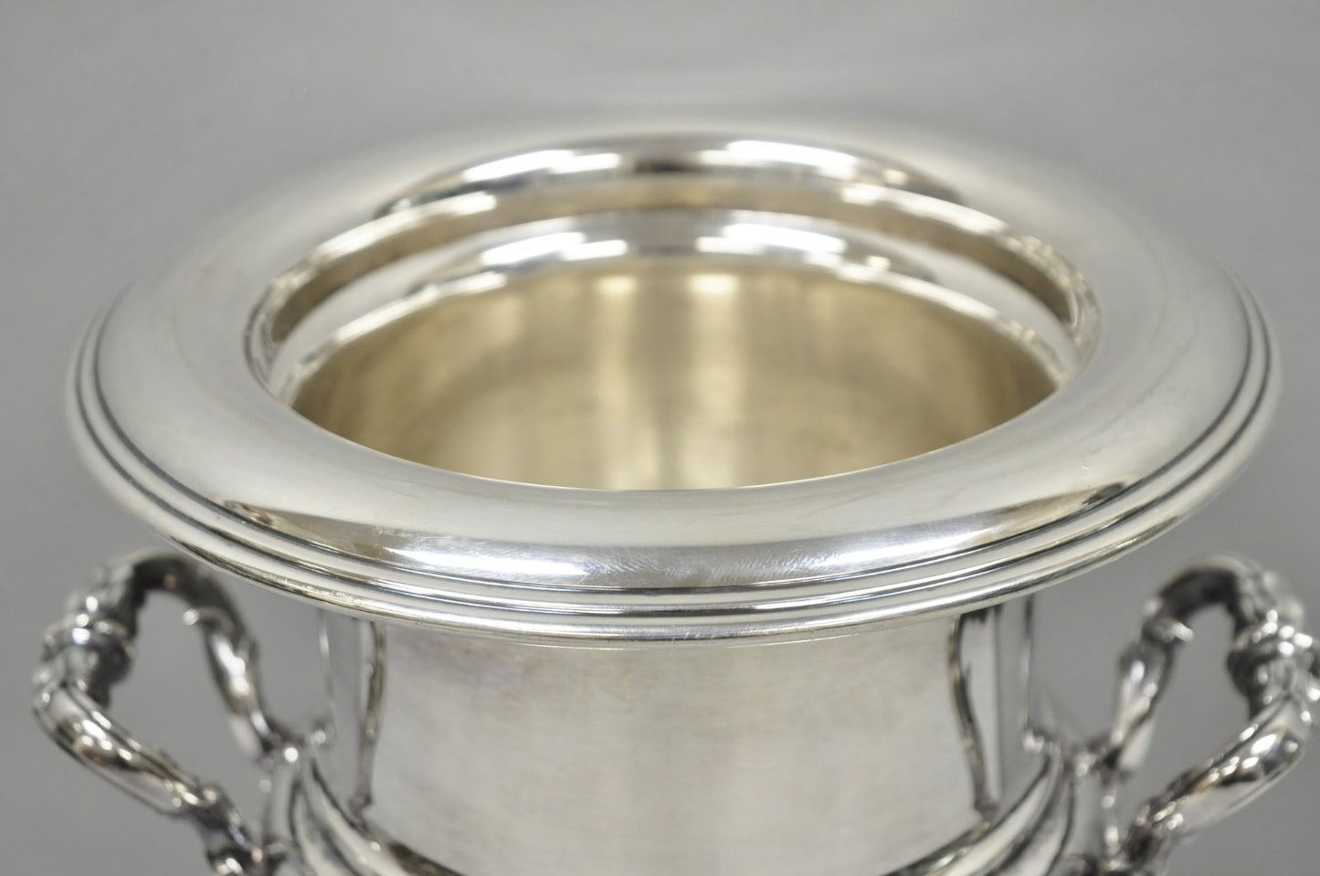 Vintage Silver Plated Trophy Cup Urn Champagne Chiller Ice Bucket by Crescent