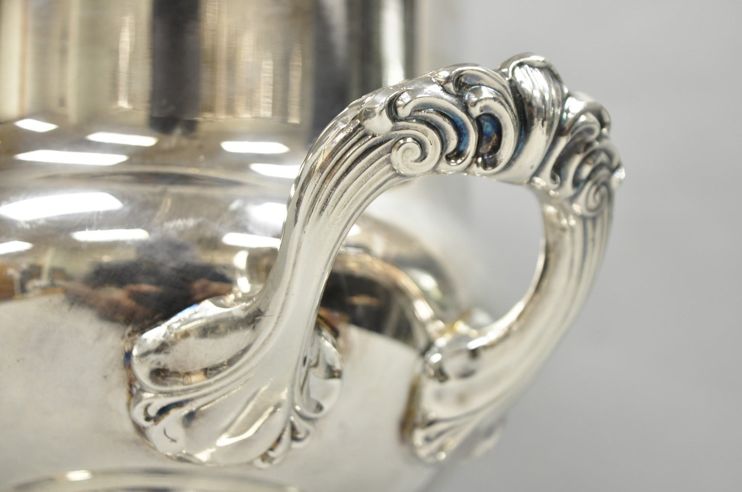 Vintage Victorian Silver Plated Trophy Cup Urn Bar Champagne Chiller Ice Bucket