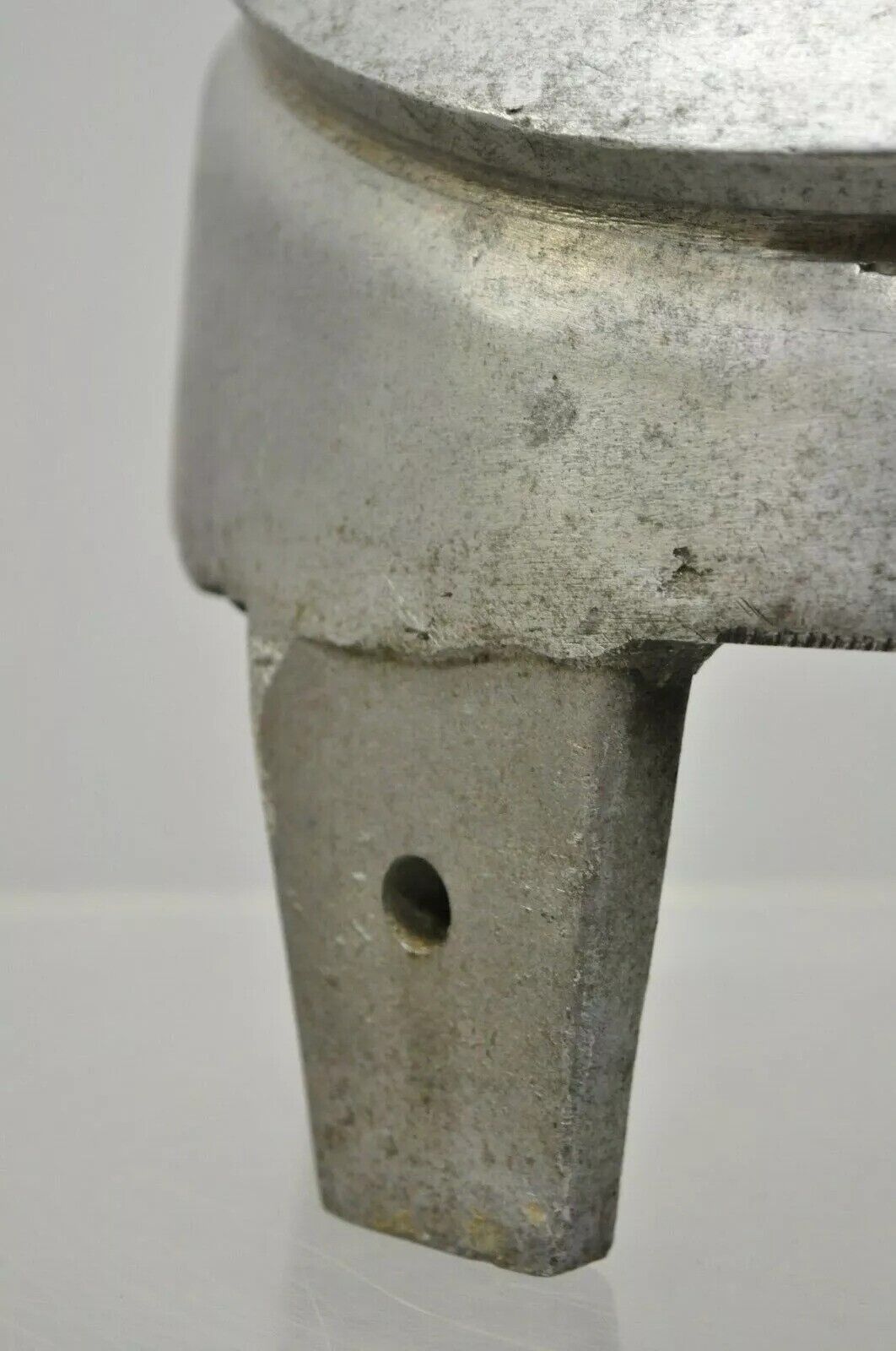 Vintage Vogue New York Aluminum 22 450 Woman's Hat Block Mold Form Millinery D