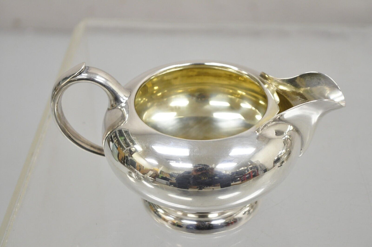 Antique Birks Regency Plate Silver Plated Tea Pot Set - 3 Pc Set
