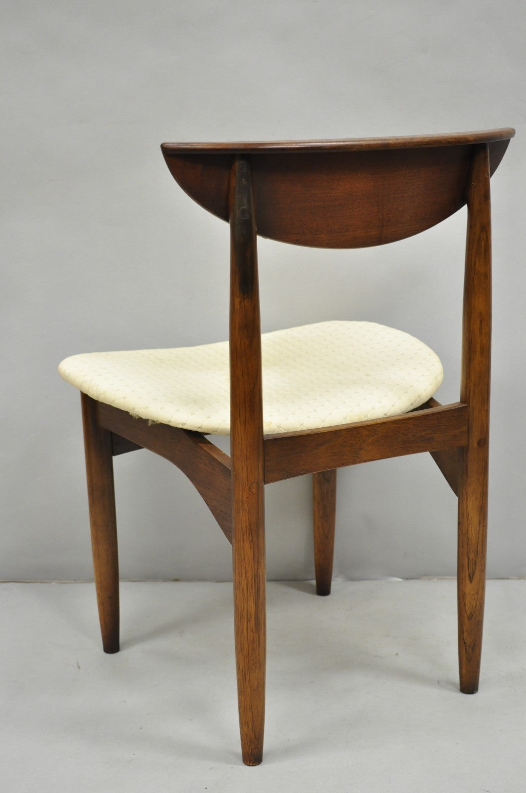 Vintage Lane Perception Mid Century Modern Walnut Dining Side Chair