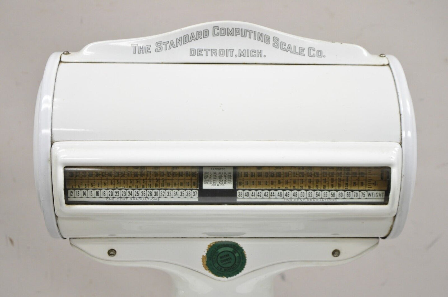 Antique The Standard Computing Scale Co Dry Goods General Store Countertop Scale