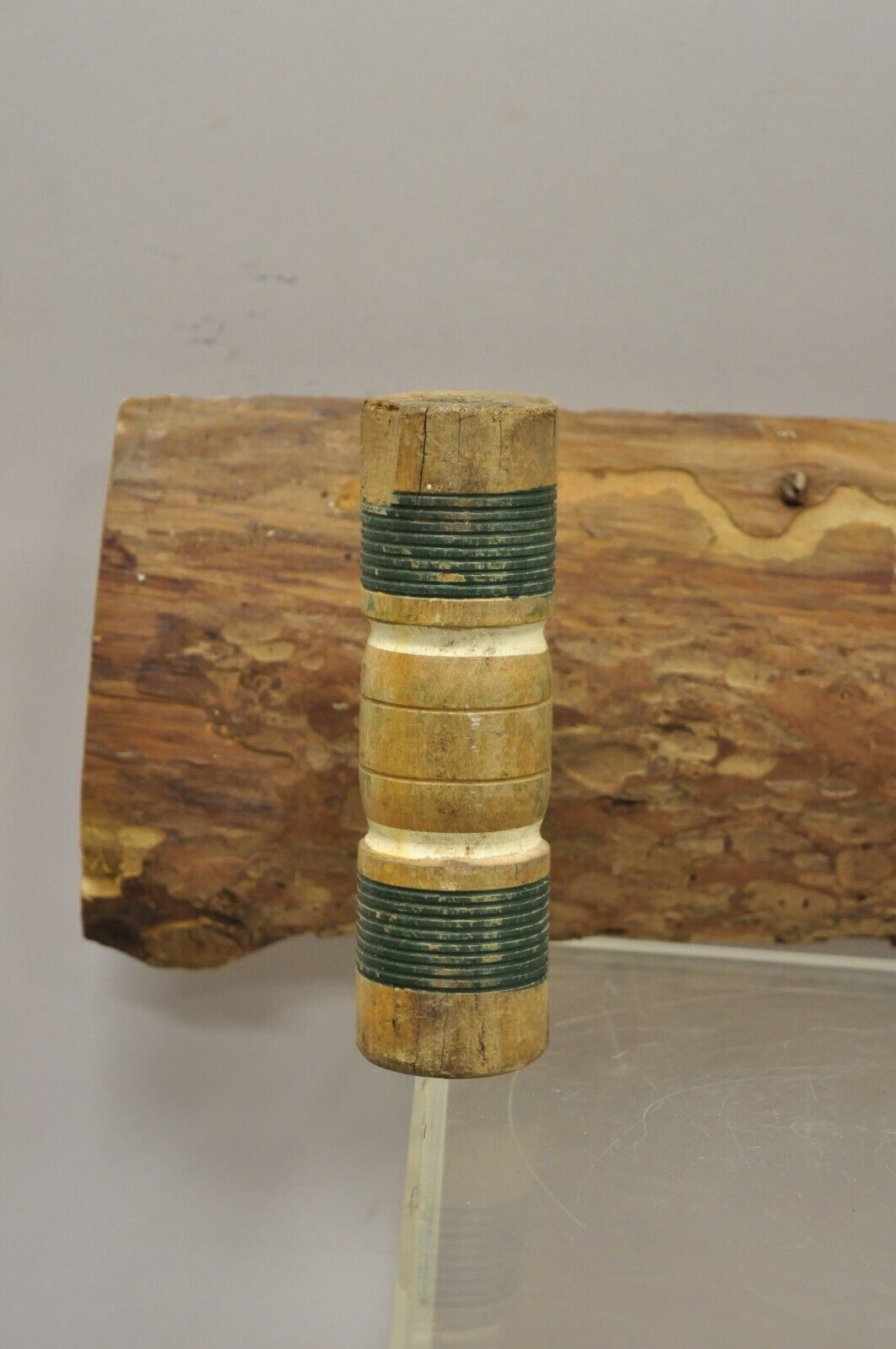 Vintage Croquet Mallet Repurposed Wall Hook Hat Rack Shelf Holder