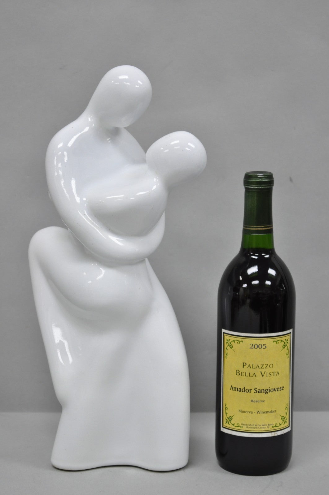 Vintage Royal Haeger Couple Dancing White Art Deco 1993 Ceramic Sculpture