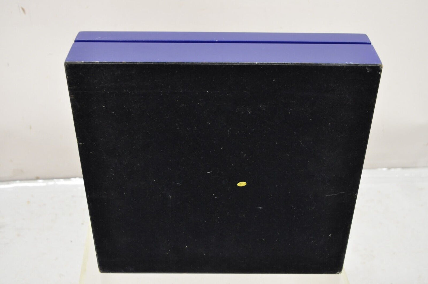 Santa Damiana La Romana Blue Lacquered Wood Cigar Humidor Box