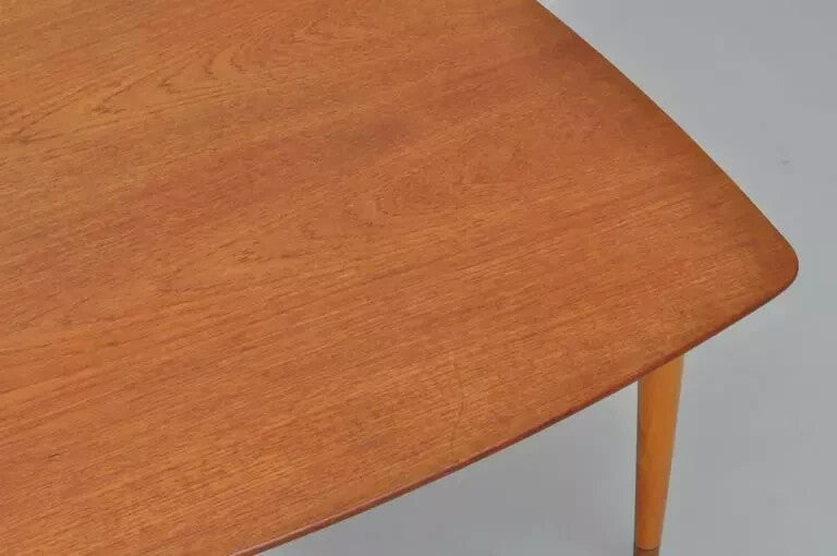 Grete Jalk Poul Jeppesen Mid Century Danish Modern Teak Floating Coffee Table