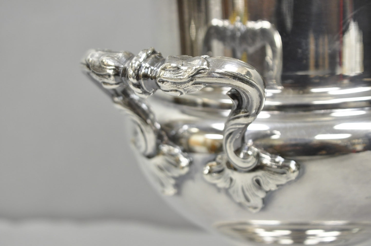 Vintage Silver Plated Trophy Cup Urn Champagne Chiller Ice Bucket by Crescent