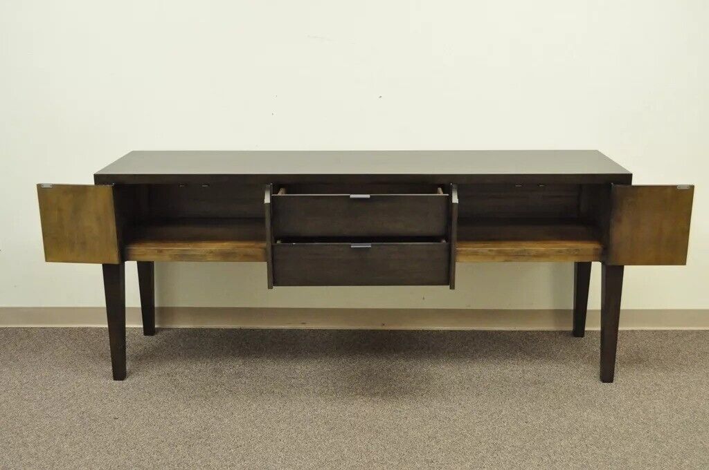 Modern Room & Board Bamboo Timbre Maria Yee Console Credenza Cabinet Sideboard