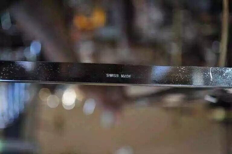 Hans Eichenberger Mid Century Modern Adjustable Chrome and Walnut Floor Lamp