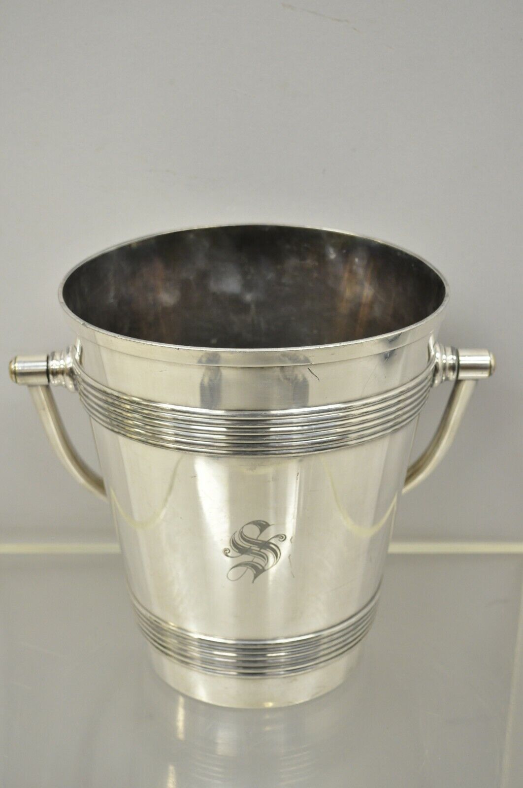 International Wilcox S.P. Co English Regency Champagne Ice Bucket 800 Silver