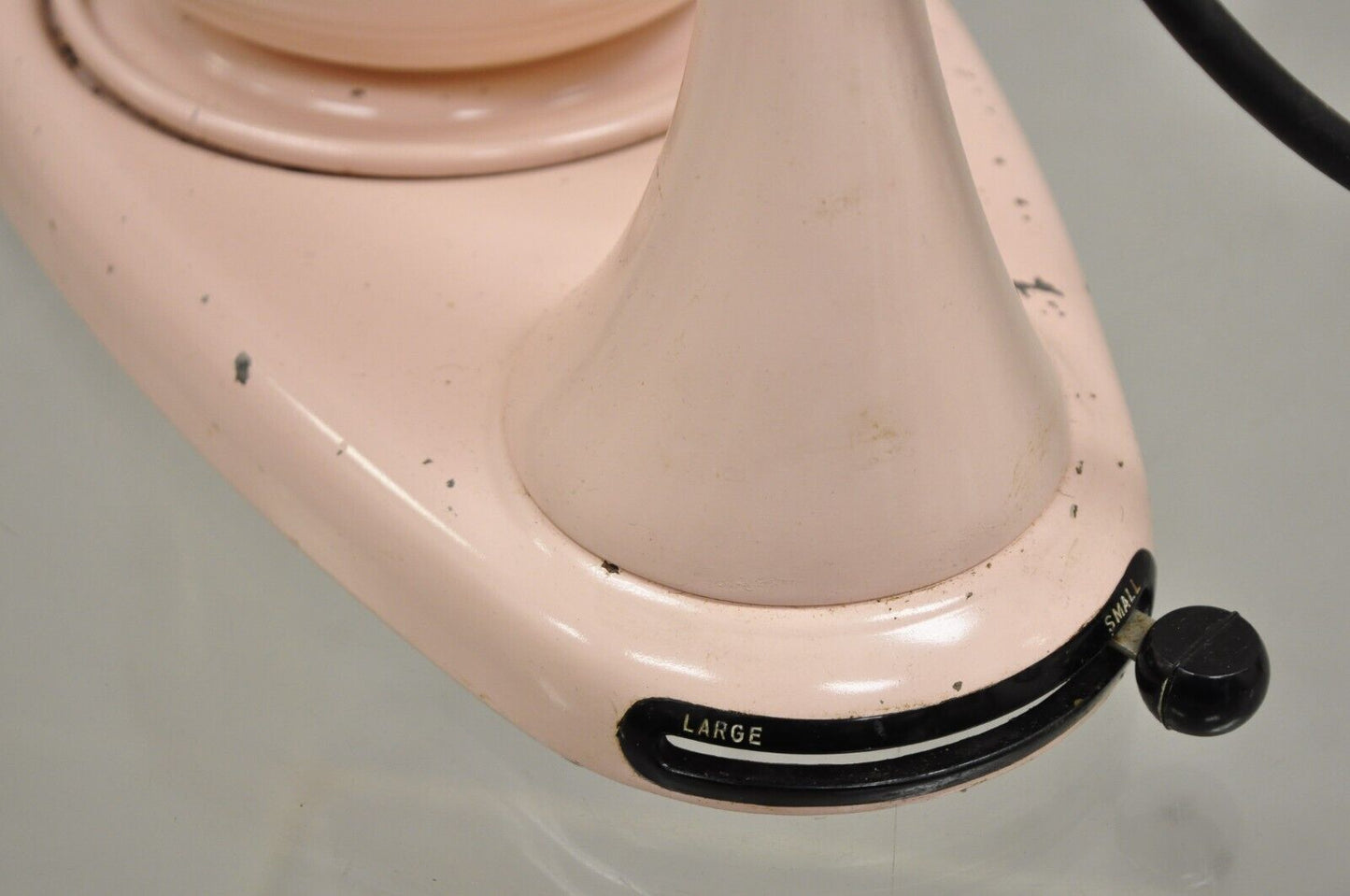 Vintage Sunbeam Mixmaster Pink 10 Speed Electric Mixer With Glass Bowl