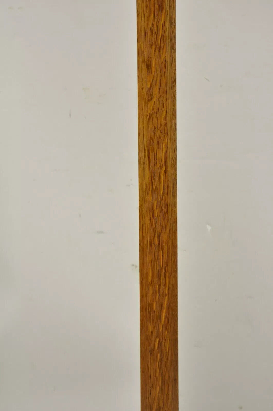 Antique BL Marble Chair Co. Oak Wood Revolving Arts & Crafts Coat Tree Stand