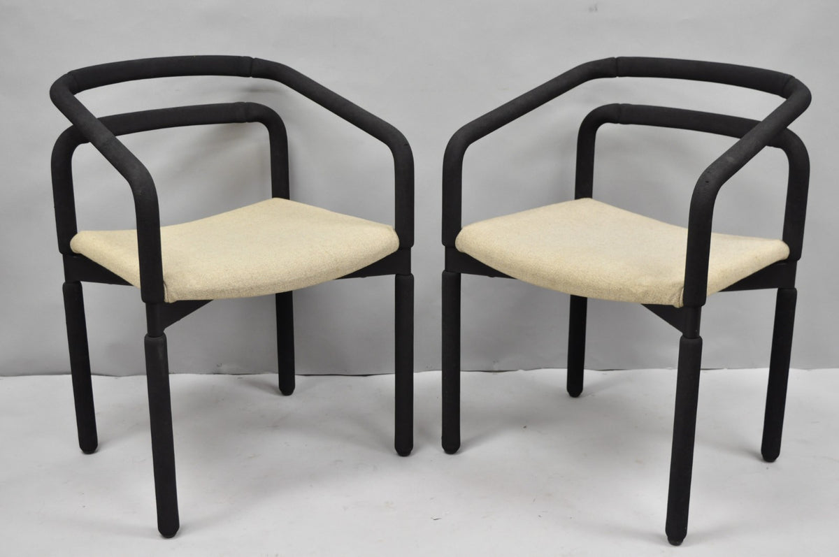 Postmodern "Rubber Chairs" by Brian Kane for Metropolitan Furniture - a Pair