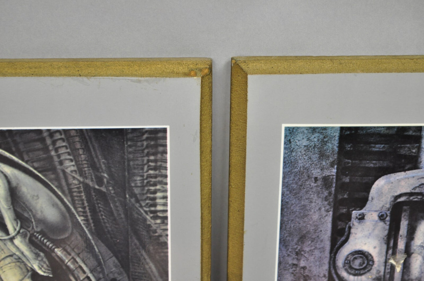 Vintage 1980s H.R. Giger Li, The Spell, Baphomet, Behemoth Art Print - 4 Pc Set