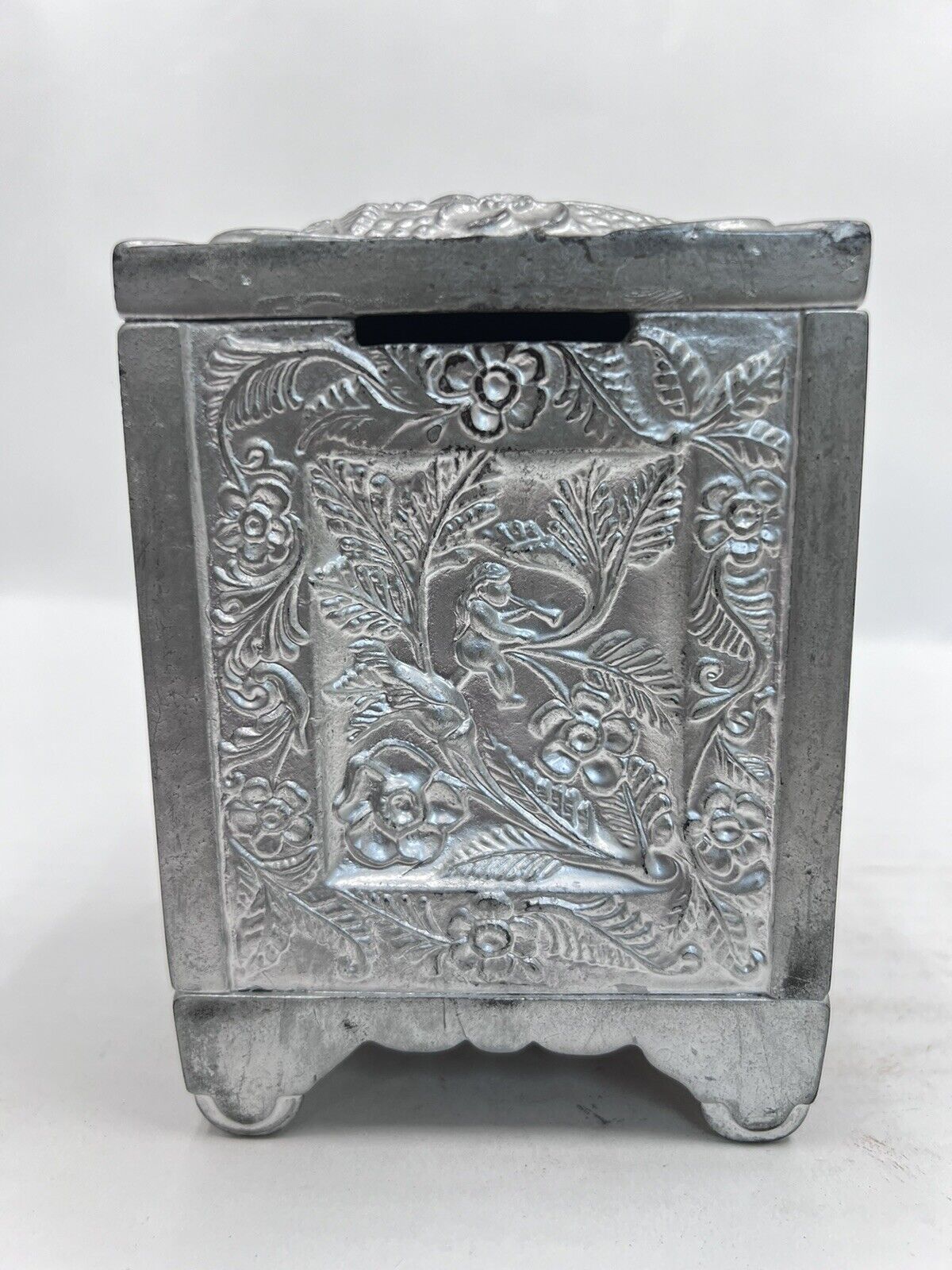Rare Vintage J.E. Stevens Jewel Bank Cast Iron Safe (With Key)