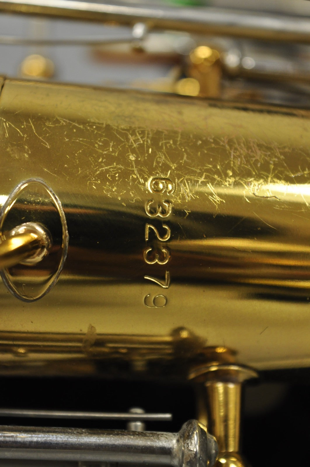 Vintage Bundy Selmer Brass Alto Saxophone in Hard Case Model 632379