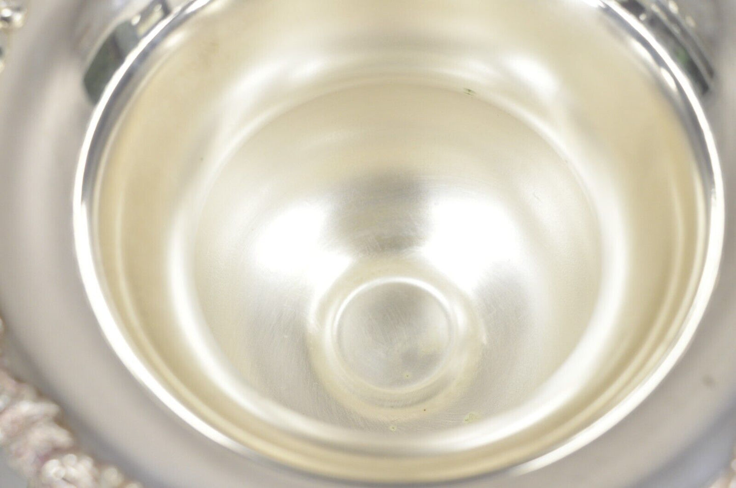 Sheridan Victorian Bulbous Silver Plated Champagne Chiller Ice Bucket Engraved