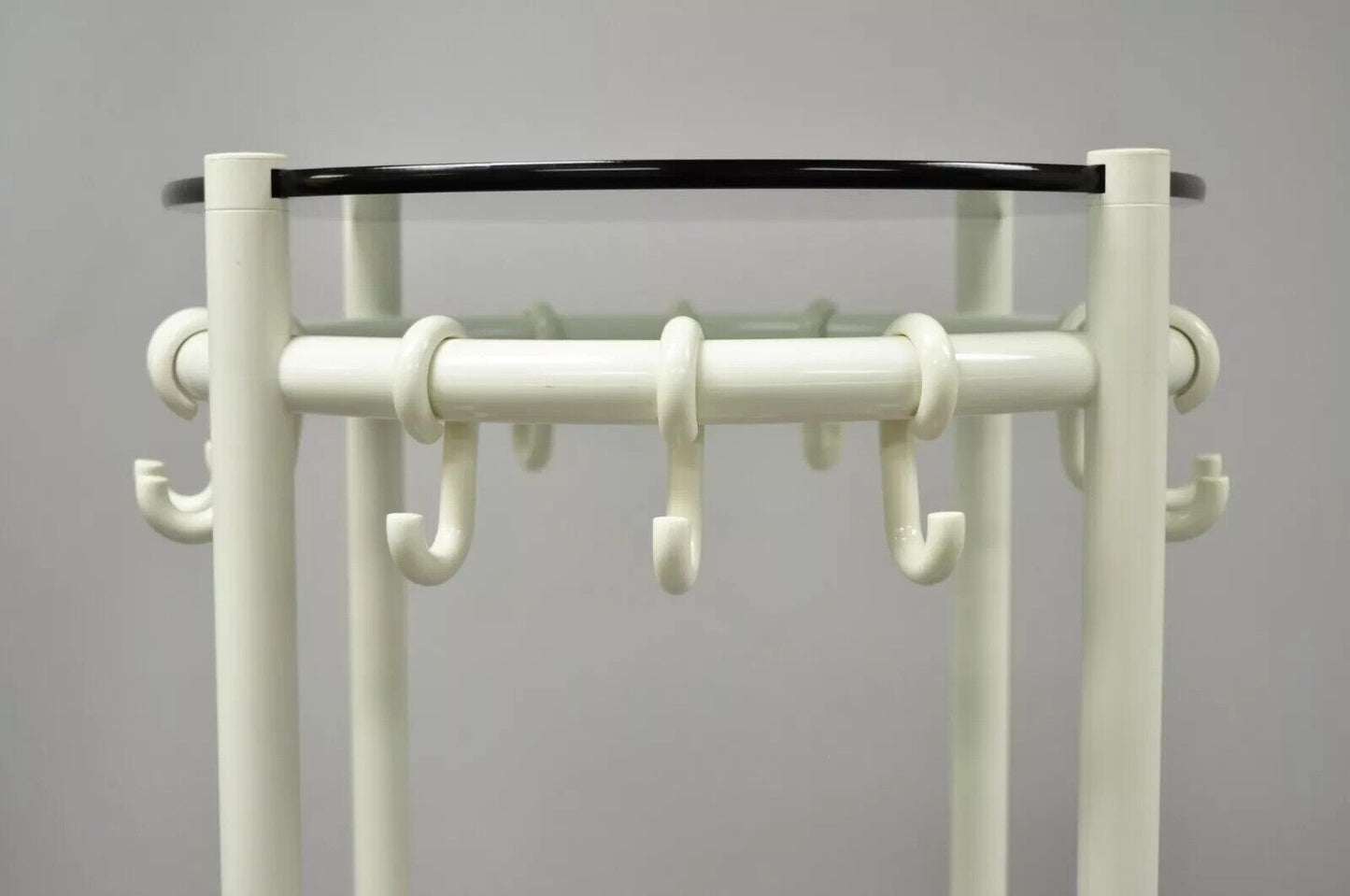 Vintage Mid Century Modern Joe Colombo Style Coat Tree Hook Rack Umbrella Stand
