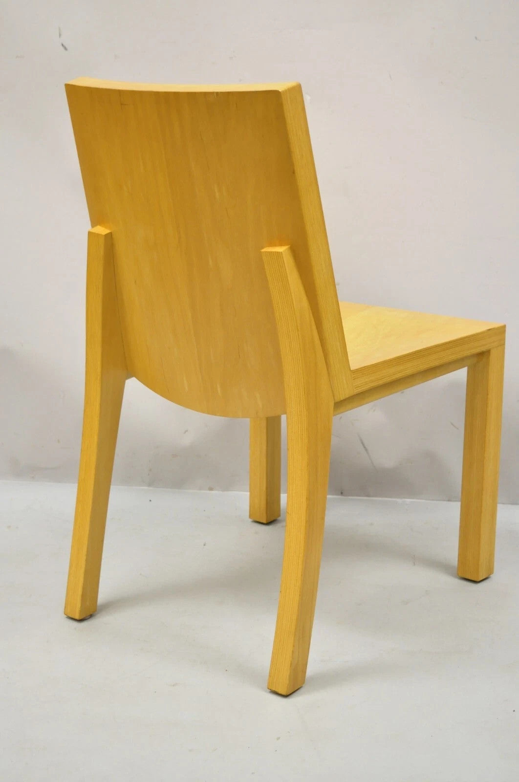 Vintage Postmodern Dakota Jackson Maple "Library" Dining Side Chairs - Set of 4