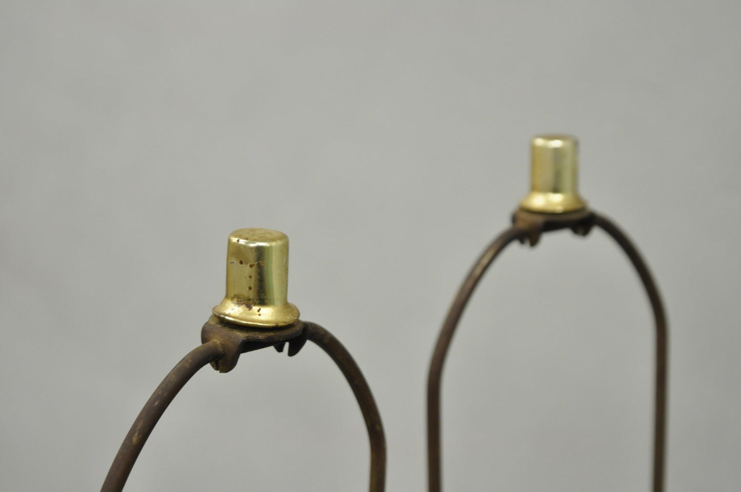 Vintage Mid Century Modern Tony Paul for Westwood Walnut Table Lamps - a Pair