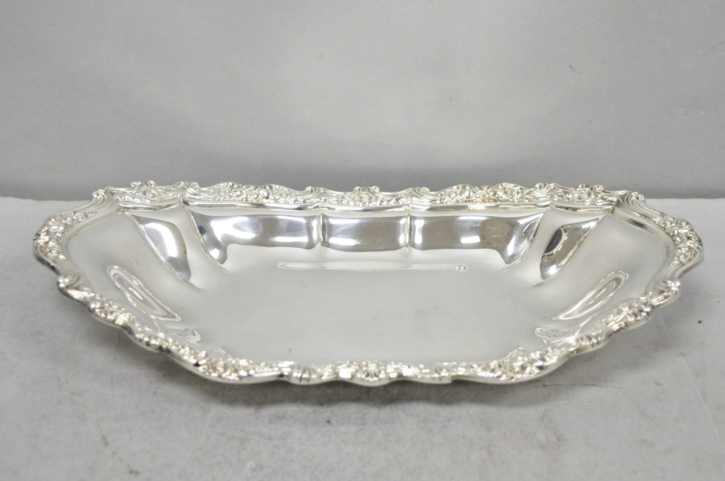 International Silver "Countess" Silver Plated Trinket Nut Dish Serving Platter