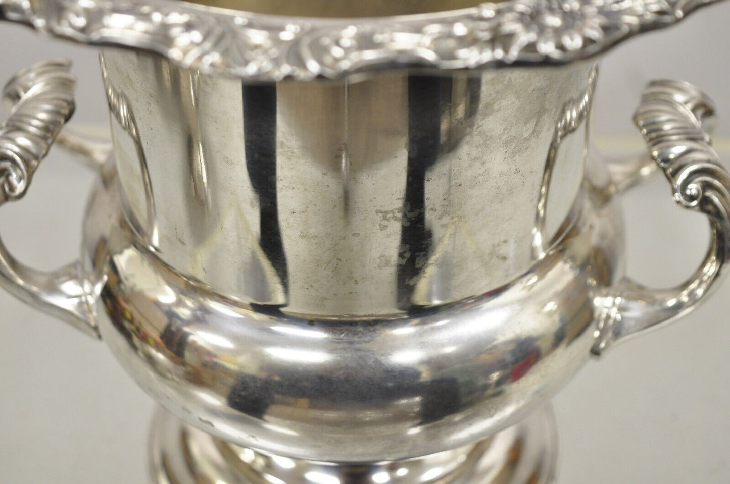 Vintage FB Rogers Silver Plated Trophy Cup Champagne Bucket Wine Chiller