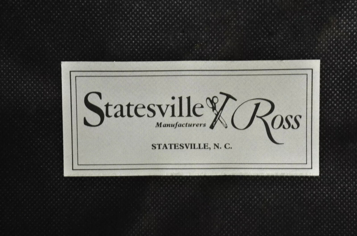Vintage Mahogany Georgian Chippendale Style Corner Chair by Statesville Ross