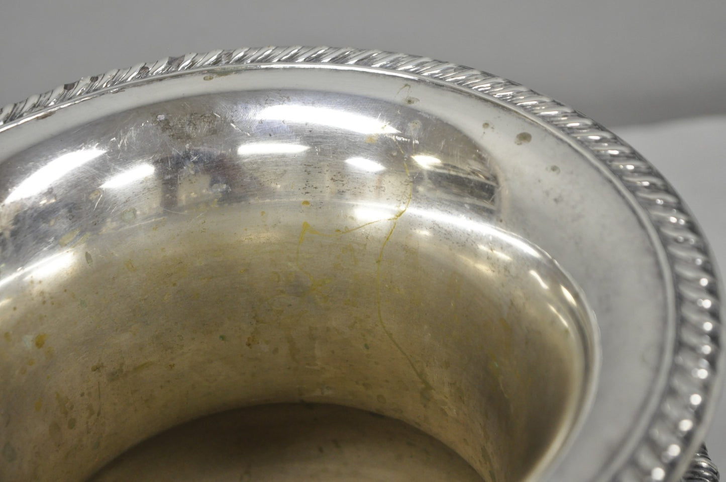 Vintage Regency Silver Plated Trophy Cup Champagne Chiller Ice Bucket