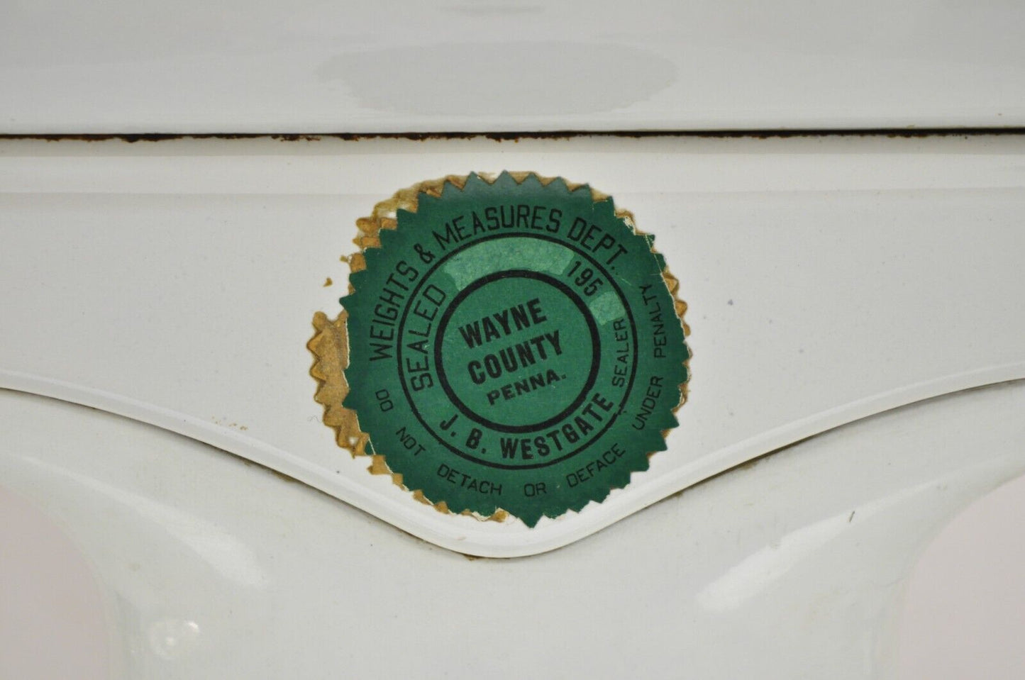 Antique The Standard Computing Scale Co Dry Goods General Store Countertop Scale