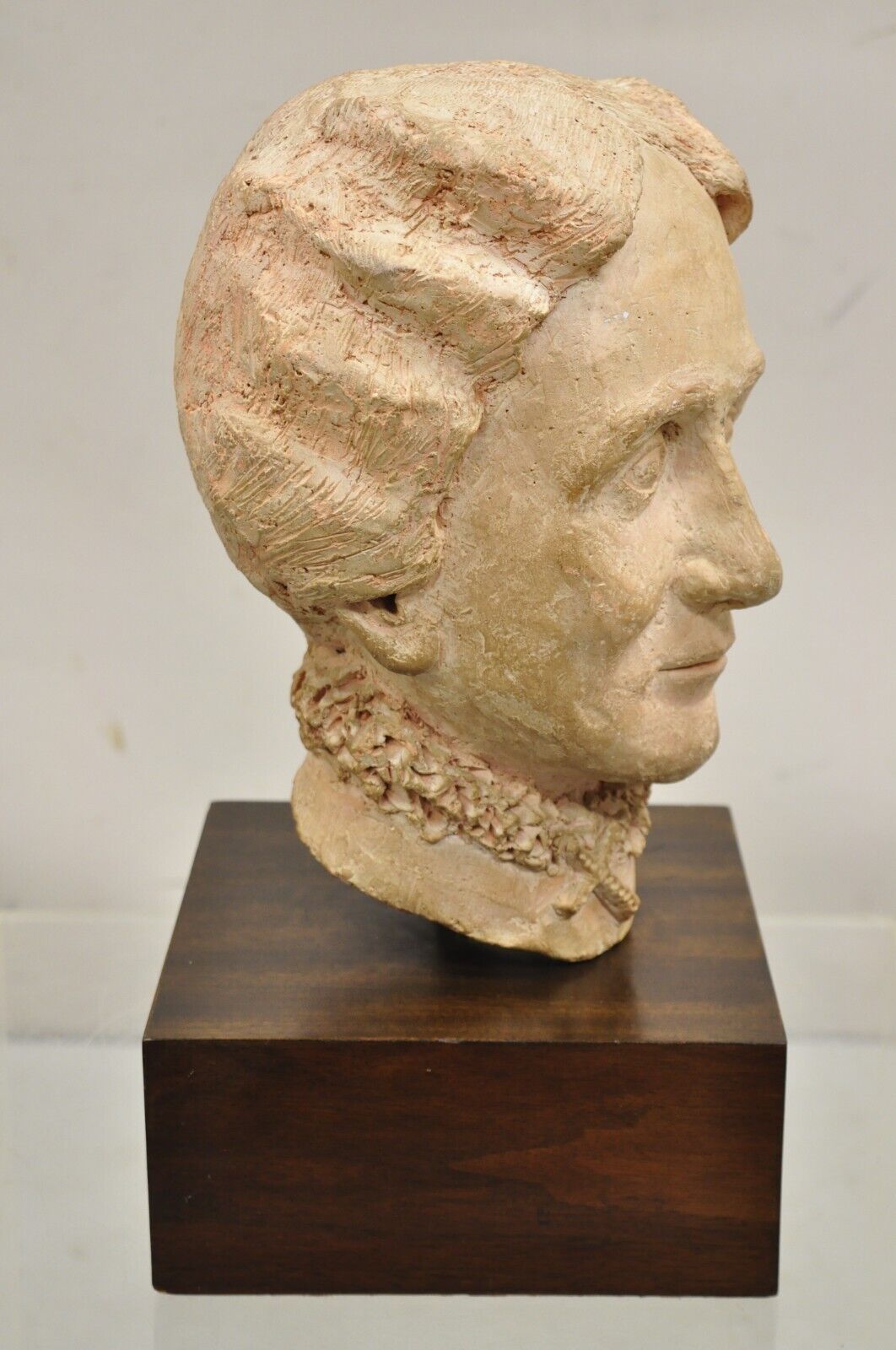 Mrs. Somson Ceramic Pottery Bust Sculpture by Jacobsen (Peppi) of Cokeville WY
