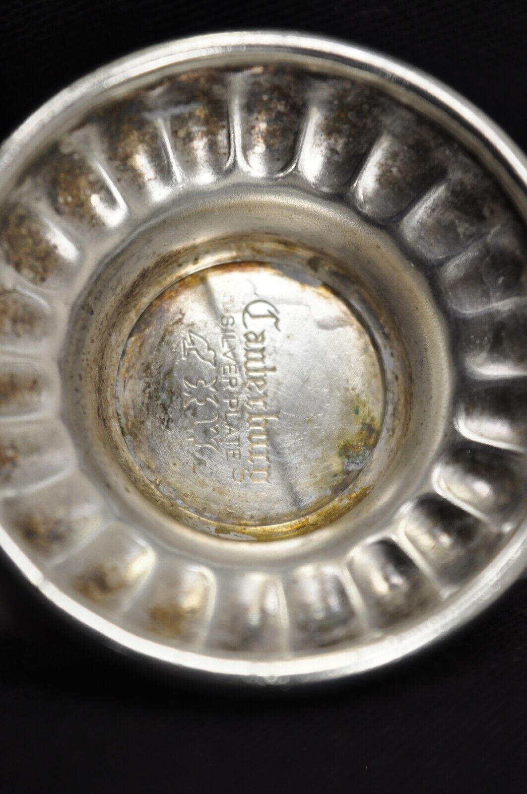 Vintage Canterbury Silver Plated Small Urn Trophy Cup Toothpick Holder