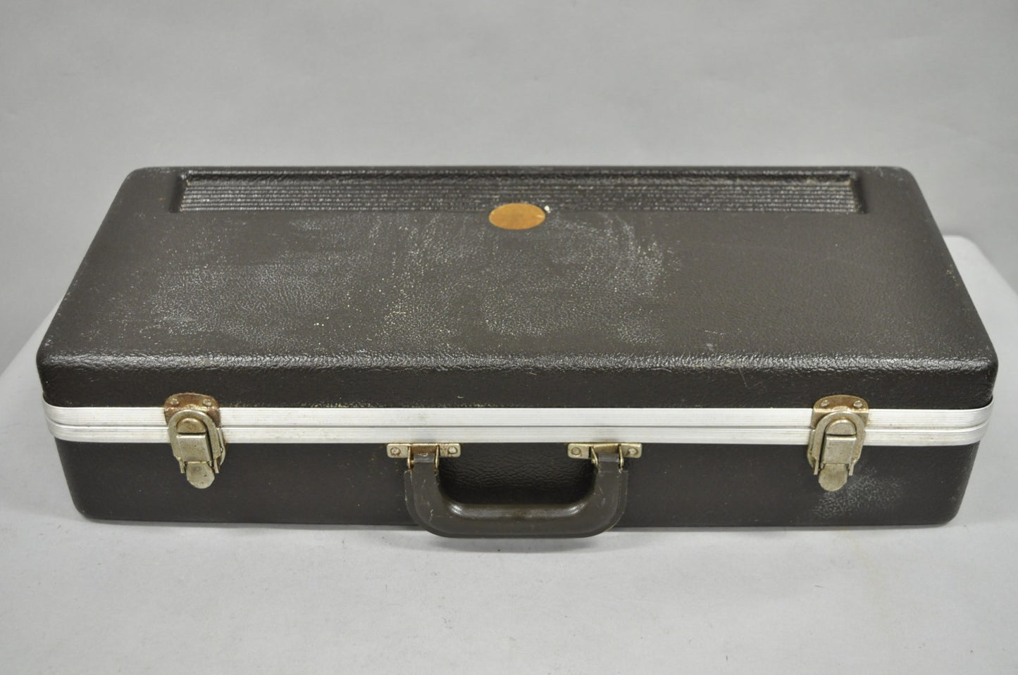 Vintage Bundy Selmer Brass Alto Saxophone in Hard Case Model 632379
