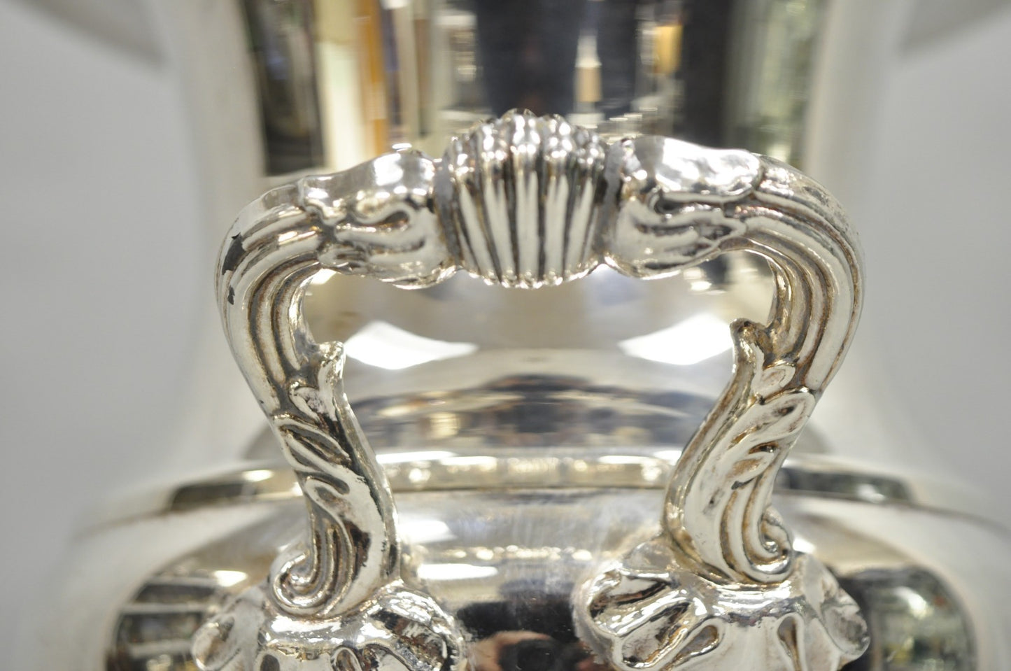 Victorian Silver Plated Potbelly Trophy Cup Champagne Chiller Bar Ice Bucket