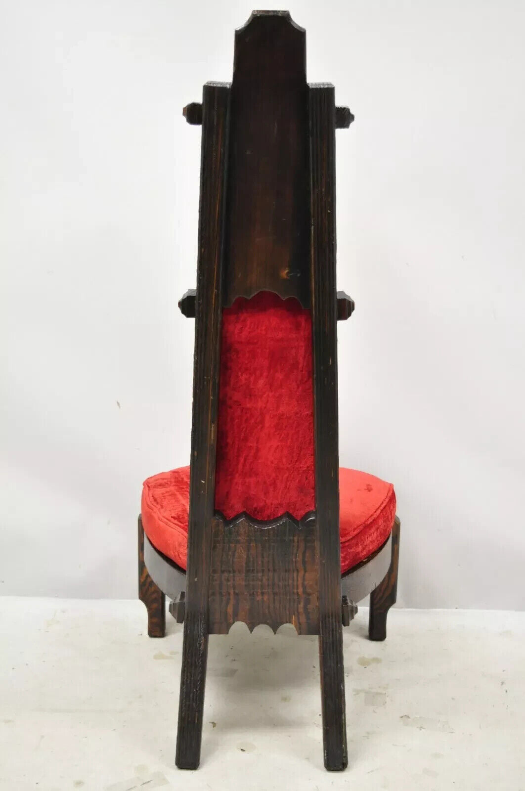 Maderas De Santa Barbara Gothic Revival Jungle Room Dining Chairs - Set of 4