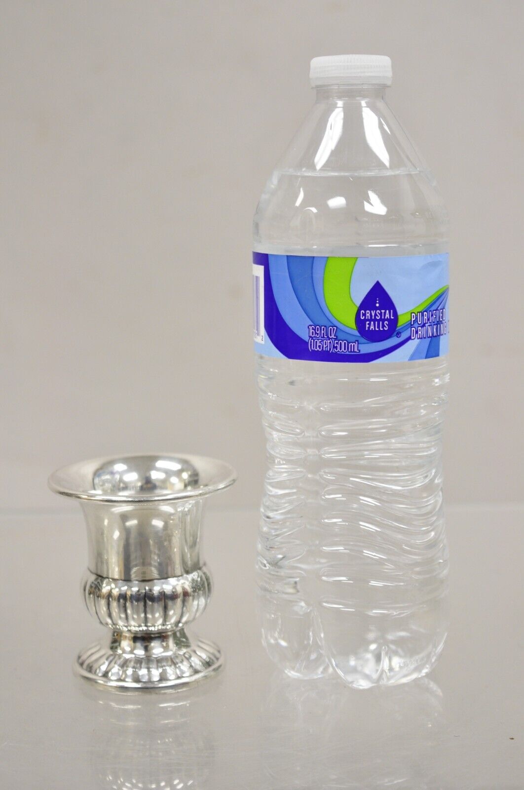 Vintage Canterbury Silver Plated Small Urn Trophy Cup Toothpick Holder