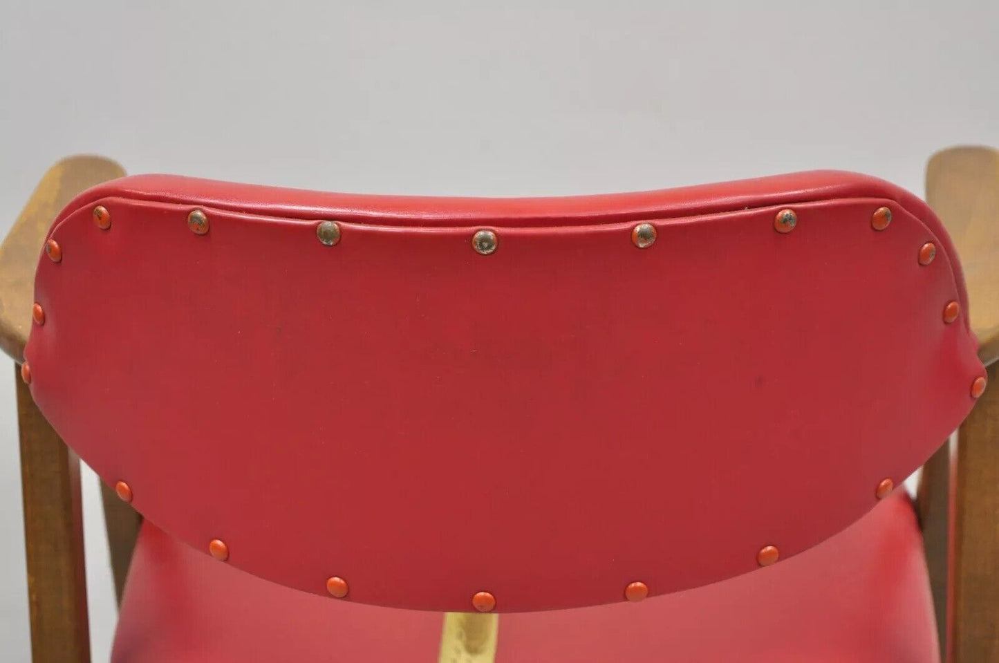 Vintage Mid Century Modern Floating Form Desk Arm Chair by Farquharson Gifford