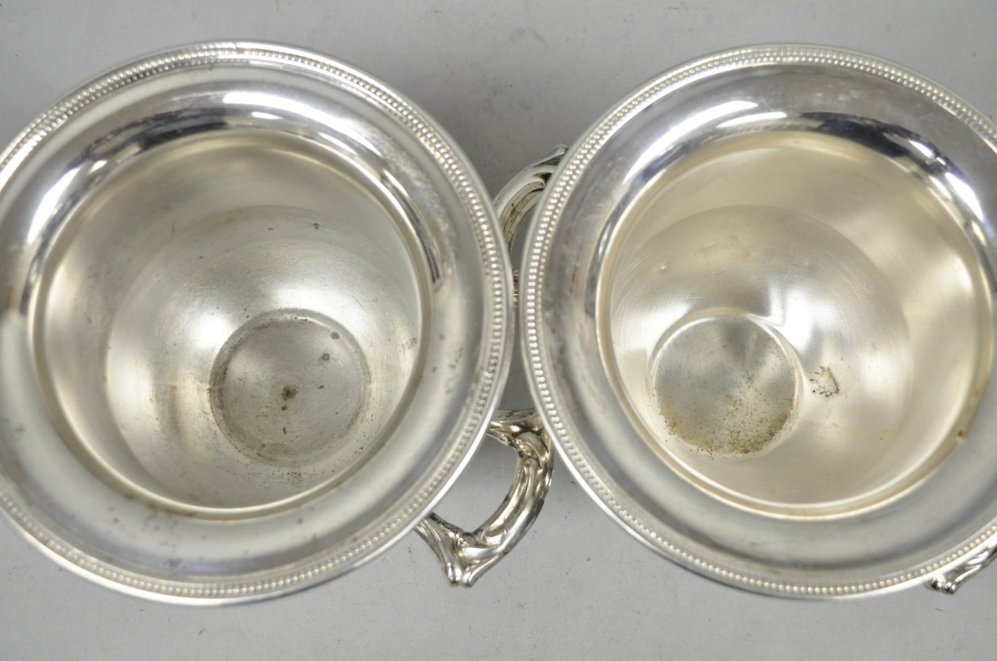 Vintage Oneida Regency Silver Plated Champagne Chiller Ice Bucket - a Pair