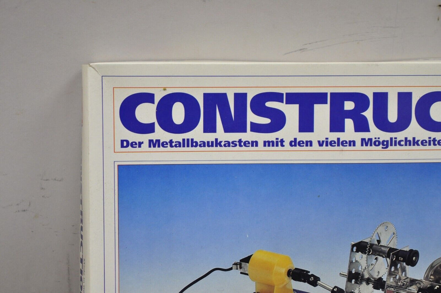 1990s Eitech German Construction Model Erector Kit 04 Gearbox w/ Electric Motor