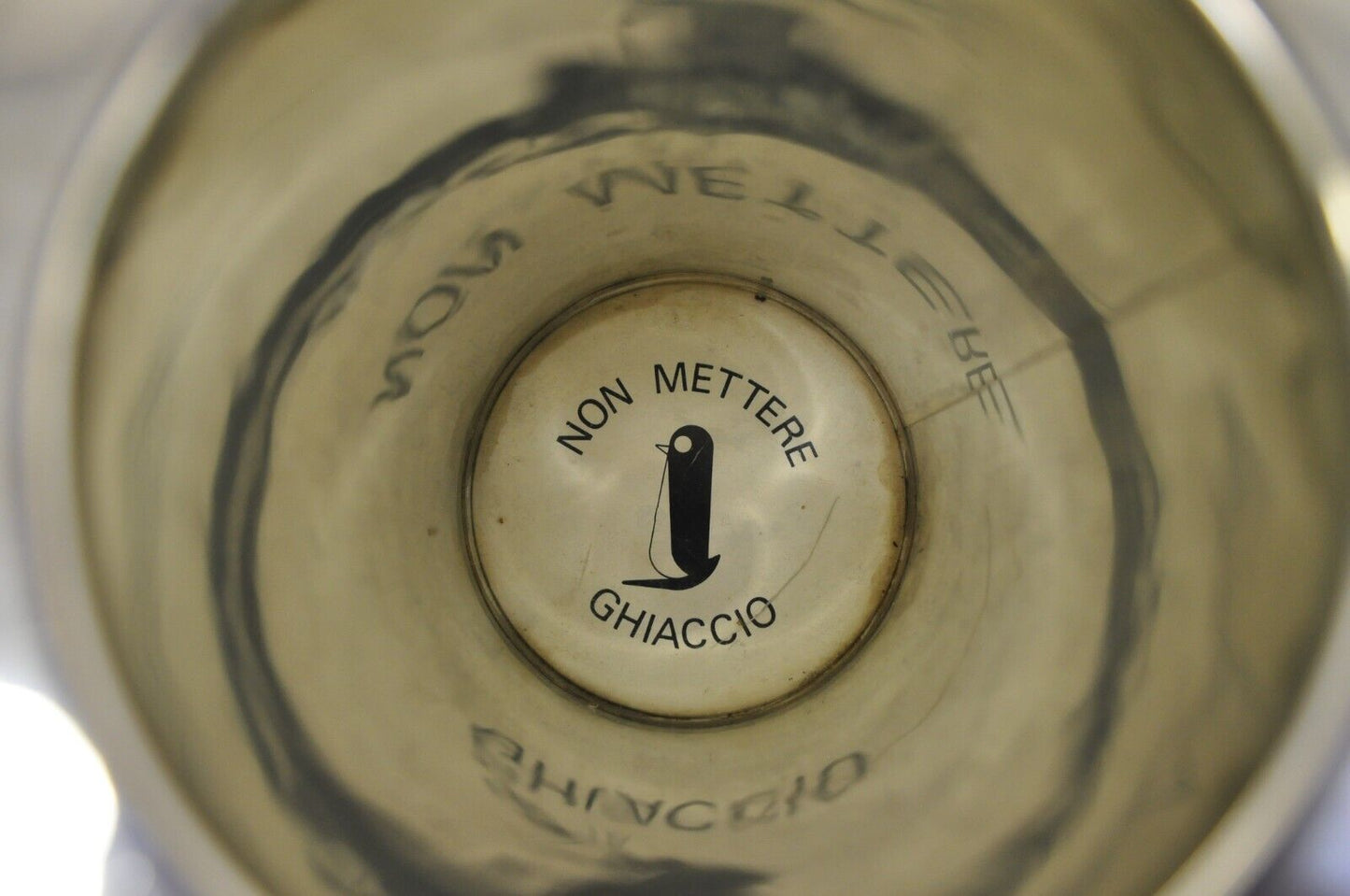 Vintage Gucci Nautical Ship Anchor Silver Plated Champagne Wine Chiller Bucket