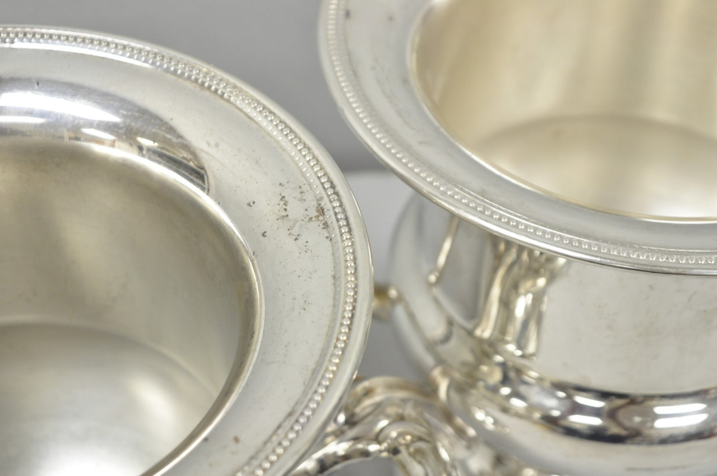 Vintage Oneida Regency Silver Plated Champagne Chiller Ice Bucket - a Pair