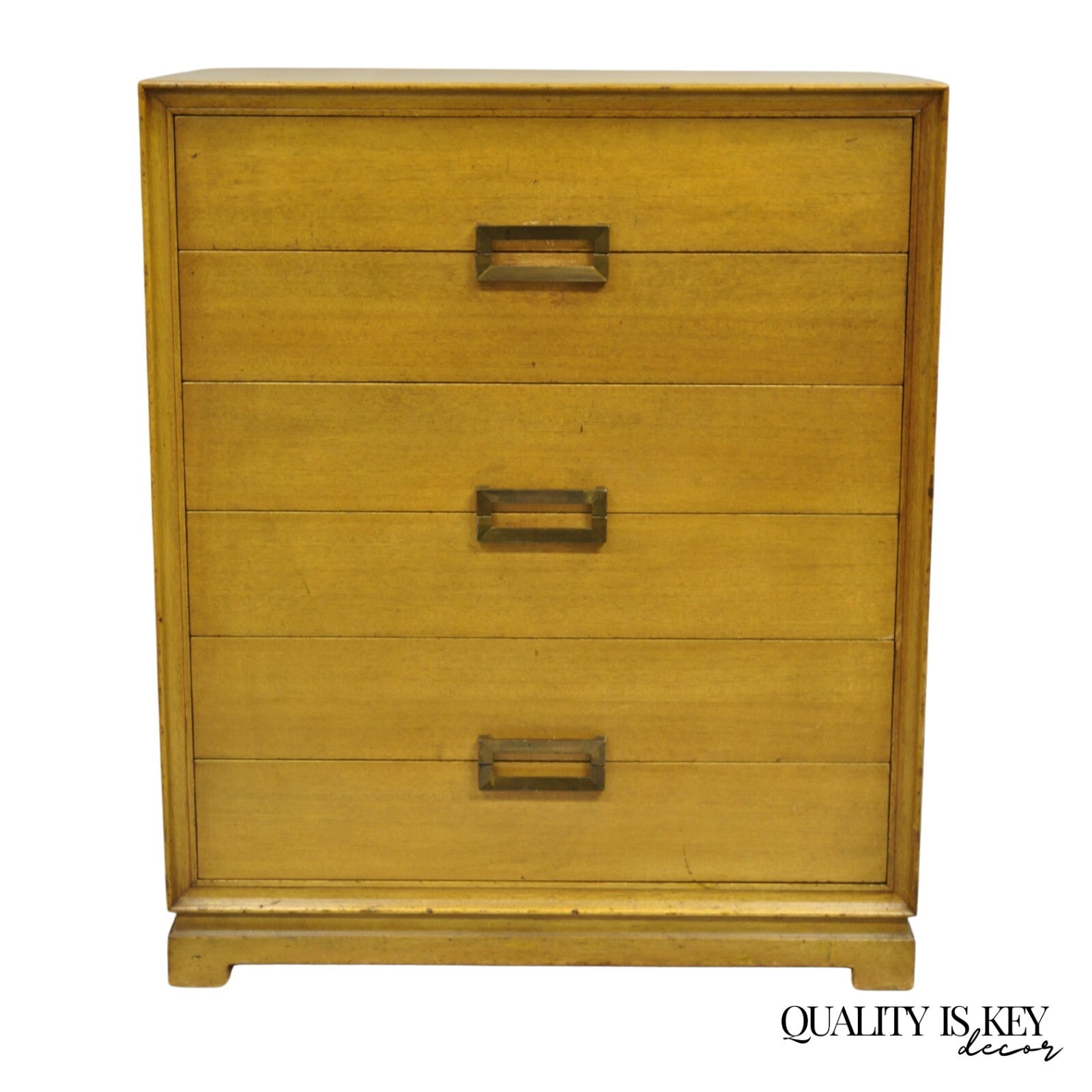 Vintage Mid Century Modern Blonde Mahogany Tall Chest Dresser by Red L – Quality is Key Decor Vintage Mid Century Modern Blonde Mahogany Tall Chest Dresser by Red L – Quality is Key Decor