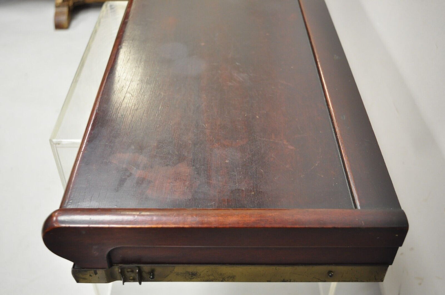 Globe Wernicke Grade 598 1/2 Mahog Barrister Lawyer Bookcase Corner Top Section