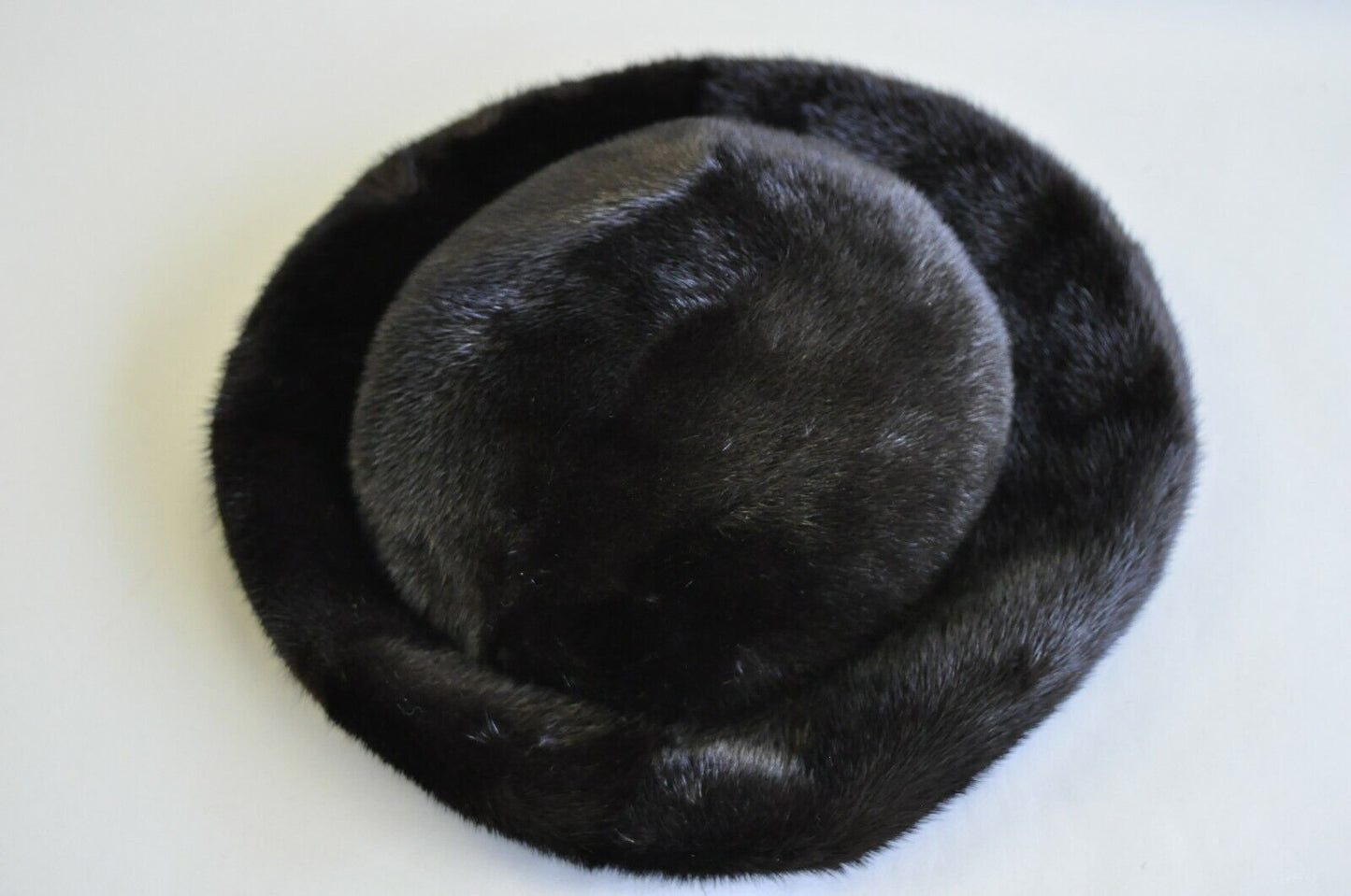 Vintage Severyn Fur Salon Brown Mink Fur Church Derby Ladies Winter Hat