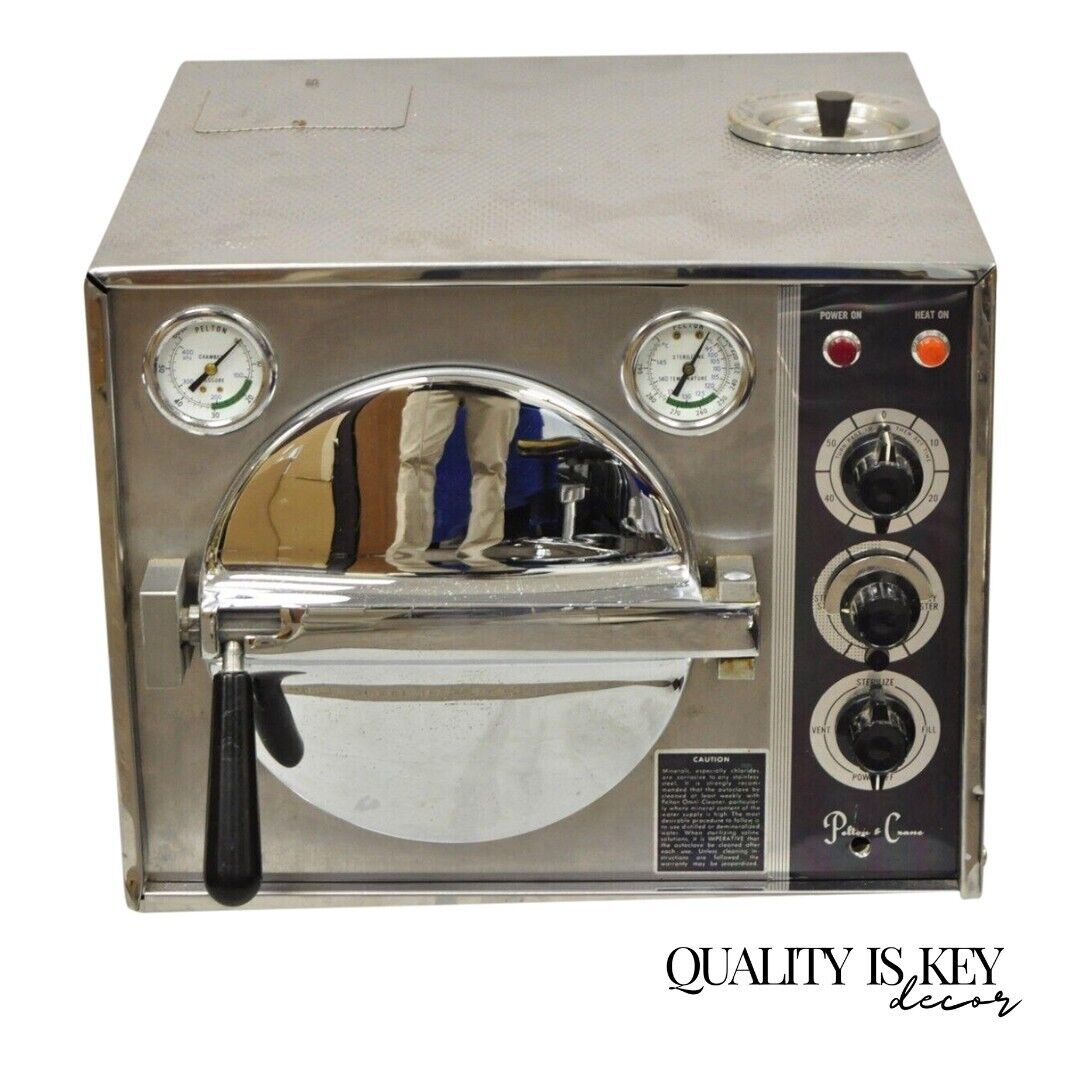 Vintage Pelton & Crane Omniclave Sterilizer Cleaner Dental Tattoo Medical Device