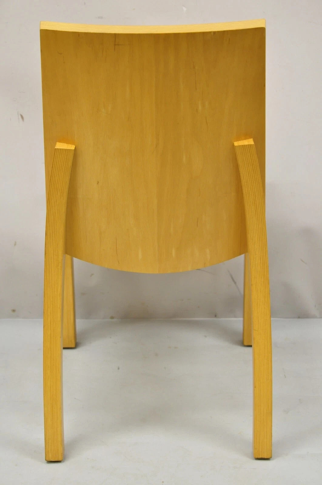 Vintage Postmodern Dakota Jackson Maple "Library" Dining Side Chairs - Set of 4