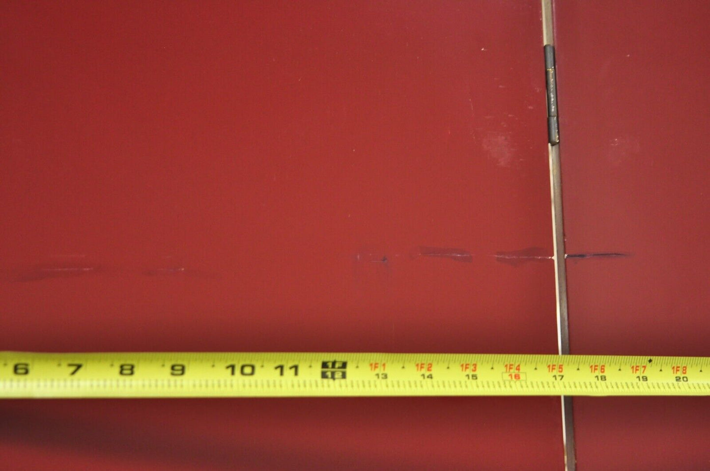 Large Chinoiserie Chinese 6 Panel Figural Red Folding Screen Room Divider