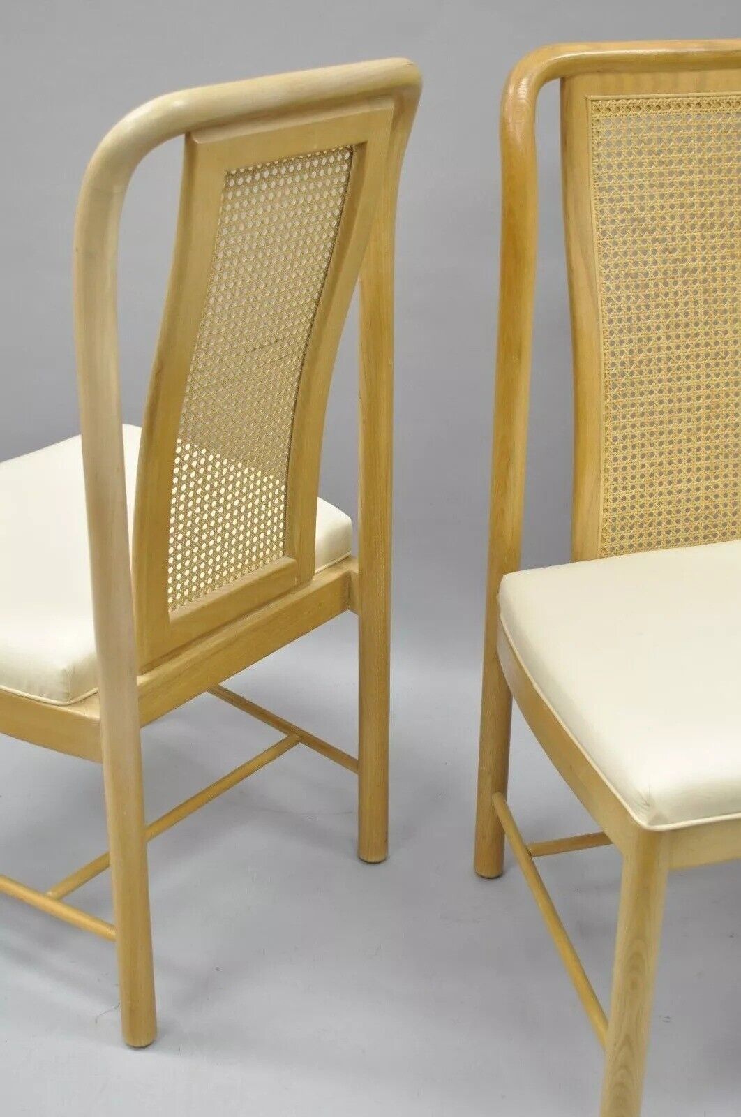 Drexel Heritage Compatibles Art Deco Style Blonde Wood Dining Room Set - 5 Pcs